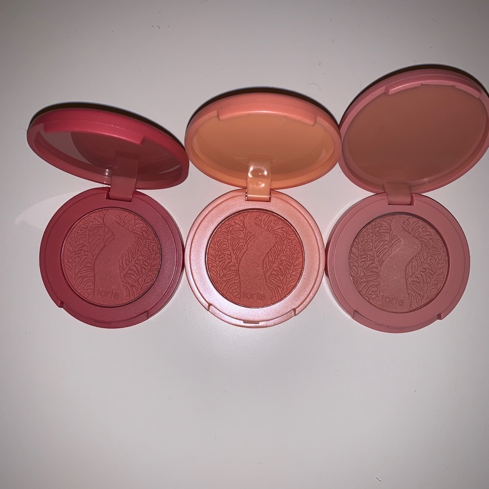 Tarte Travel size Blushes -Bundle of Three